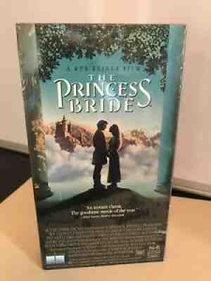 The Princess Bride Sealed VHS 1988 Nelson Entertainment Stamp First Release