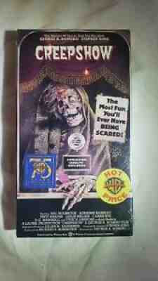 Creepshow VHS New Factory Sealed Horror Stephen King George Romero 1987
