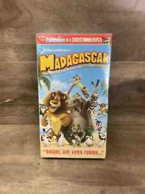 Madagascar VHS 2005 Dreamworks Ben Stiller NEW SEALED RARE