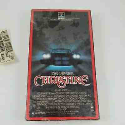 John Carpenter's Christine Factory Sealed VHS Stephen King 1983 NOS