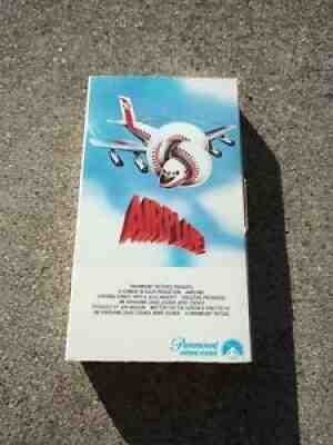 Airplane (VHS 1980) Rare No UPC Gatefold Early Release Paramount