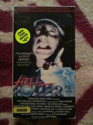 Hellroller VHS - Rare SOV Horror - Hell Roller - Bleeding Skull Street Trash