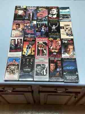 20 Vhs New Factory Sealed hills cop II 48 hrs lethal weapon goodfellas jumanji