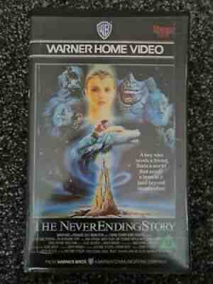 THE NEVER ENDING STORY PRE/POST CERT EX-RENTAL VHS VIDEO FILM