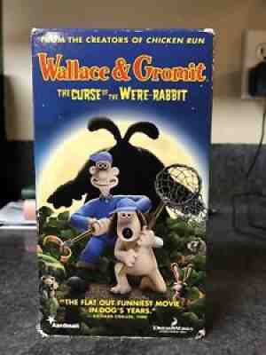 Wallace & Gromit The Curse Of The Were-Rabbit VHS RARE OOP HOLY GRAIL