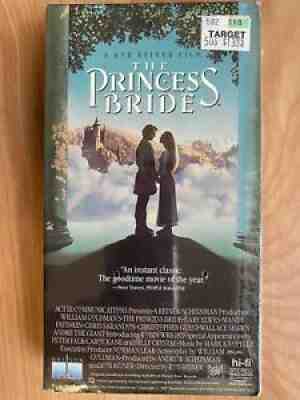 The Princess Bride Sealed VHS 1988 Nelson Entertainment Stamp First Release