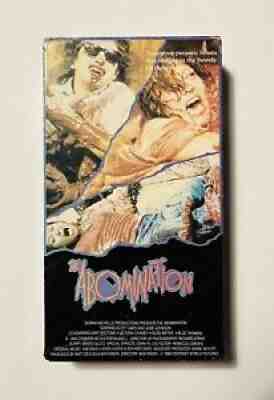 THE ABOMINATION (1986) vhs very rare horror holy grail sov oop cult gore video