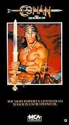 RARE Factory Sealed Conan the Destroyer VHS 1984 Arnold Schwarzenegger