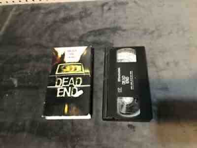 Dead End Lions Gate 2003 VHS Horror Gore Video Tape Rare Christmas Movie Working
