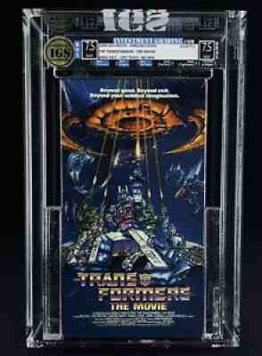 VHS Transformers - The Movie IGS 7.5-7.5 NM 1999 Kid Rhino - Very HTF Factory