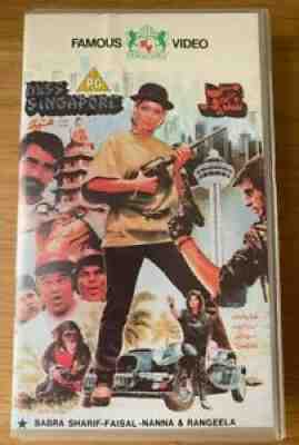 Miss Singapore 1985 VHS Babra Sharif Faisal Lollywood Pakistani NOT Bollywood