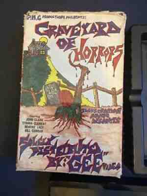 Graveyard Of Horrors (Preview Releasing) VHS Horror Movie Extremely Rare Rare