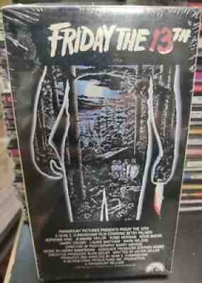 Friday The 13th VHS Brand New FACTORY SEALED 1994 White Paramount Watermarks