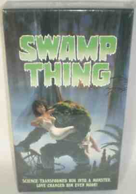 SWAMP THING ( VHS ) Sealed NEW Adrienne Barbeau Dick Durock 1982 Wes Craven