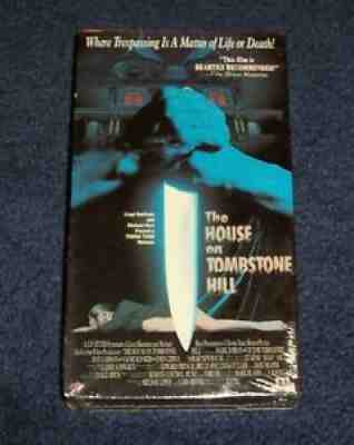 THE HOUSE ON TOMBSTONE HILL VHS horror slasher dead dudes AIP NEW SEALED RARE!!