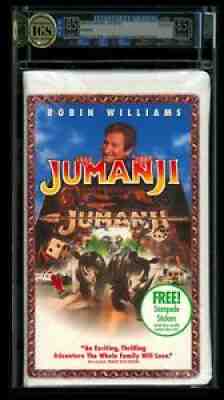1996 Jumanji Movie VHS Sealed IGS 8.5 w/ 8.5 Seal