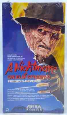 A Nightmare on Elm Street 2 RARE FIRST EDITION Horror VHS New Sealed Media