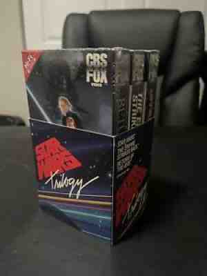 Star Wars Original Trilogy Sealed VHS