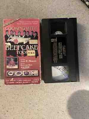 Cooking With Beefcake Too VHS Gay Interest Recipe Cards Magnum Jaye P Morgan