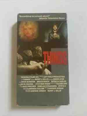  ??things ? rare vintage horror vhs 1990 triworld films inc