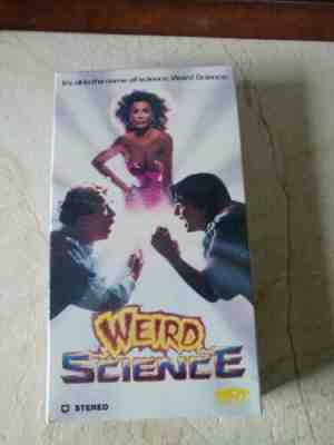 Weird Science (VHS, 1986) Brand New Sealed Yellow MCA