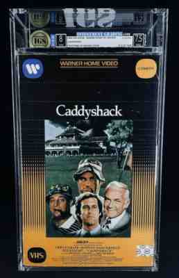 VHS Caddyshack IGS 8.0-7.5 **NM - FIRST PRINT - HIGHEST POP 1** 1981 Big Box