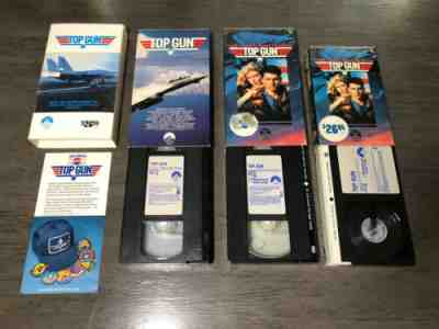 VHS BETA Sealed partiallyï¿¼ Top Gun 1986 With Rare Pepsi sleeveï¿¼ ï¿¼Diet Pepsi Box