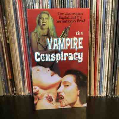 VAMPIRE CONSPIRACY VHS Sexy Horror Science Fiction SOV Salt City RARE