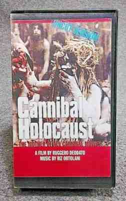 VINTAGE 1993 Cannibal Holocaust VHS UNCUT VERSION