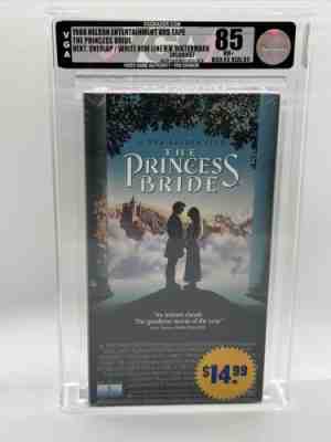 The Princess Bride VHS 1987 VGA 85 Sealed Early Press Mint IGS Watermark Logo