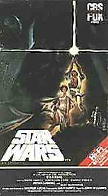 Star Wars 1977 VHS 20th Fox Video 1st First 1982 Release Matching Serial Numbers
