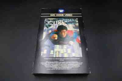 SUPERMAN THE MOVIE WCI VHS BIG BOX 1978 BG010