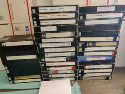 Lot Of 40 Vintage Gay Bisexual Interest VHS Tapes Untested