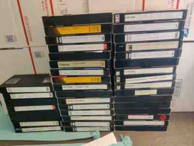 Lot Of 40 Vintage Gay Bisexual Interest VHS Tapes Untested