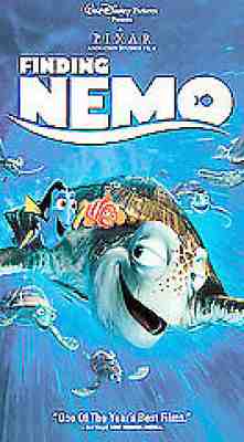 Finding Nemo VHS, 2003 Disney Pixar SEALED With Watermark FYC Awards Screener