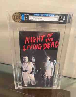 George Romero's Night of the Living Dead 1984 VHS - New, Sealed -IGS 8 Near Mint
