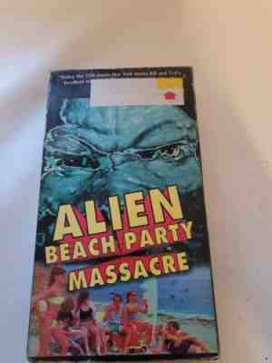 ALIEN BEACH PARTY MASSACRE (VHS,1996)