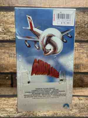 AIRPLANE! [VHS 1980/1988] New/Sealed Comedy Movie RARE Vintage Tape Watermarks!