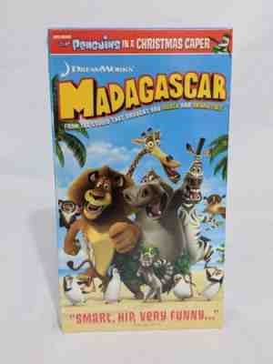 RARE Madagascar (VHS, 2005) Ben Stiller Dreamworks Factory SEALED!!!