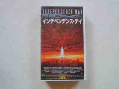 INDEPENDENCE DAY Will Smith japanese movie VHS new unopened