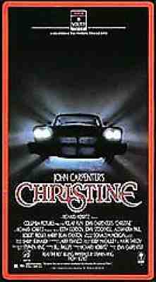 Christine VHS Tape 1st Print RCA Side Flap John Carpenter Horror 1983 Sealed