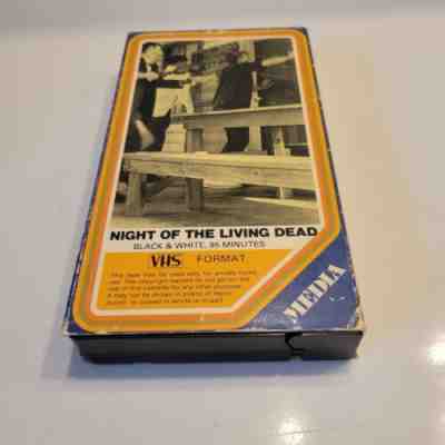 Night of the Living Dead (VHS) Media George A. Romero OOP Horror Extremely Rare