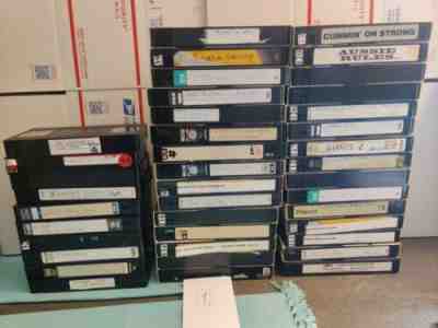 Lot Of 40 Vintage Gay Bisexual Interest VHS Tapes Untested