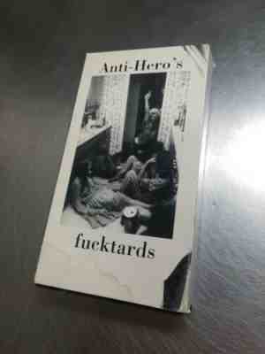 RARE Antihero F*cktards Skateboard VHS Video Skate Cardiel Burnquist Stranger