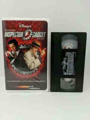 Inspector Gadget (1999) VHS Clamshell Walt Disney Matthew Broderick