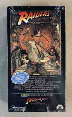 VHS Raiders of the Lost Ark - Sealed First Print / IGS - Very High Grade