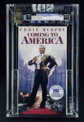 VHS Coming to America IGS 9.0-9.5 **GEM MINT** 1989 PEPSI Promo - Eddie Murphy