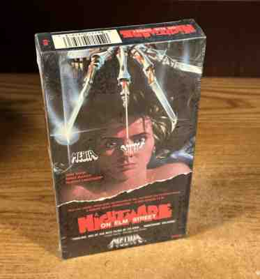 Nightmare on Elm Street New Factory Sealed VHS Tape Vintage 1990