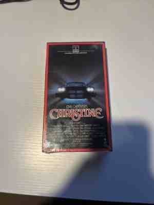 SEALED Christine VHS Tape RCA Columbia Pictures John Carpenter Horror