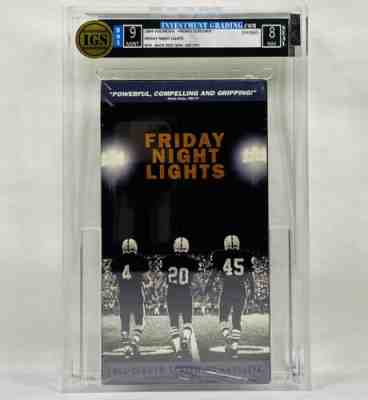 IGS 9-8 2004 PROMO Friday Night Lights VHS Movie SCREENER Sealed Graded NEW